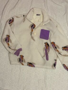 Taylor Swift Speak Now Koi Sherpa Jacket Pullover